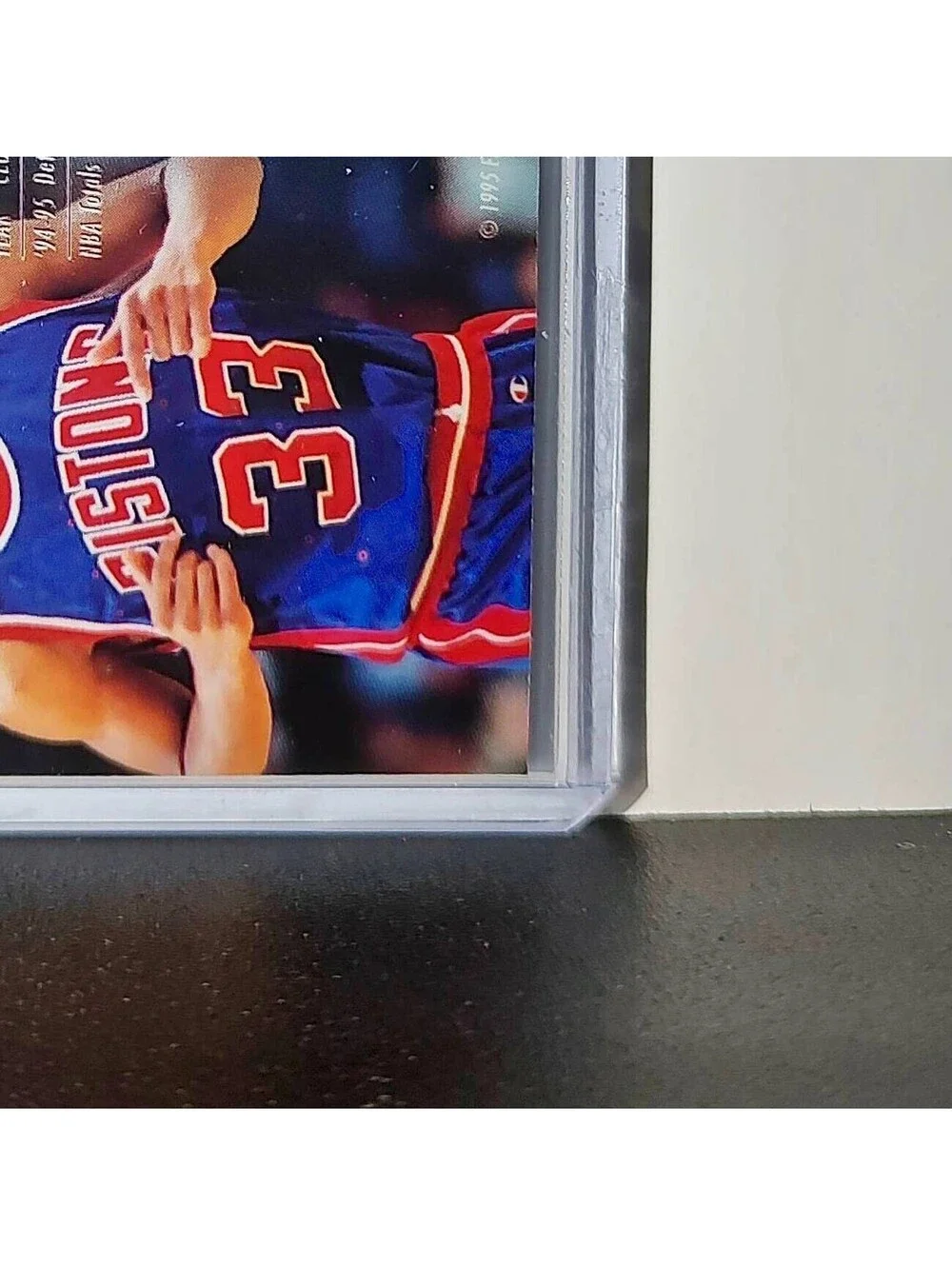 Grant Hill 1995-96 Flair NBA #37 Card Detroit Pistons